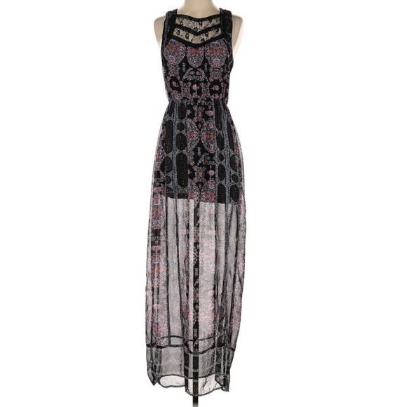 Free People Midnight Dance Moroccan Maxi Dress - Picture 3 of 9